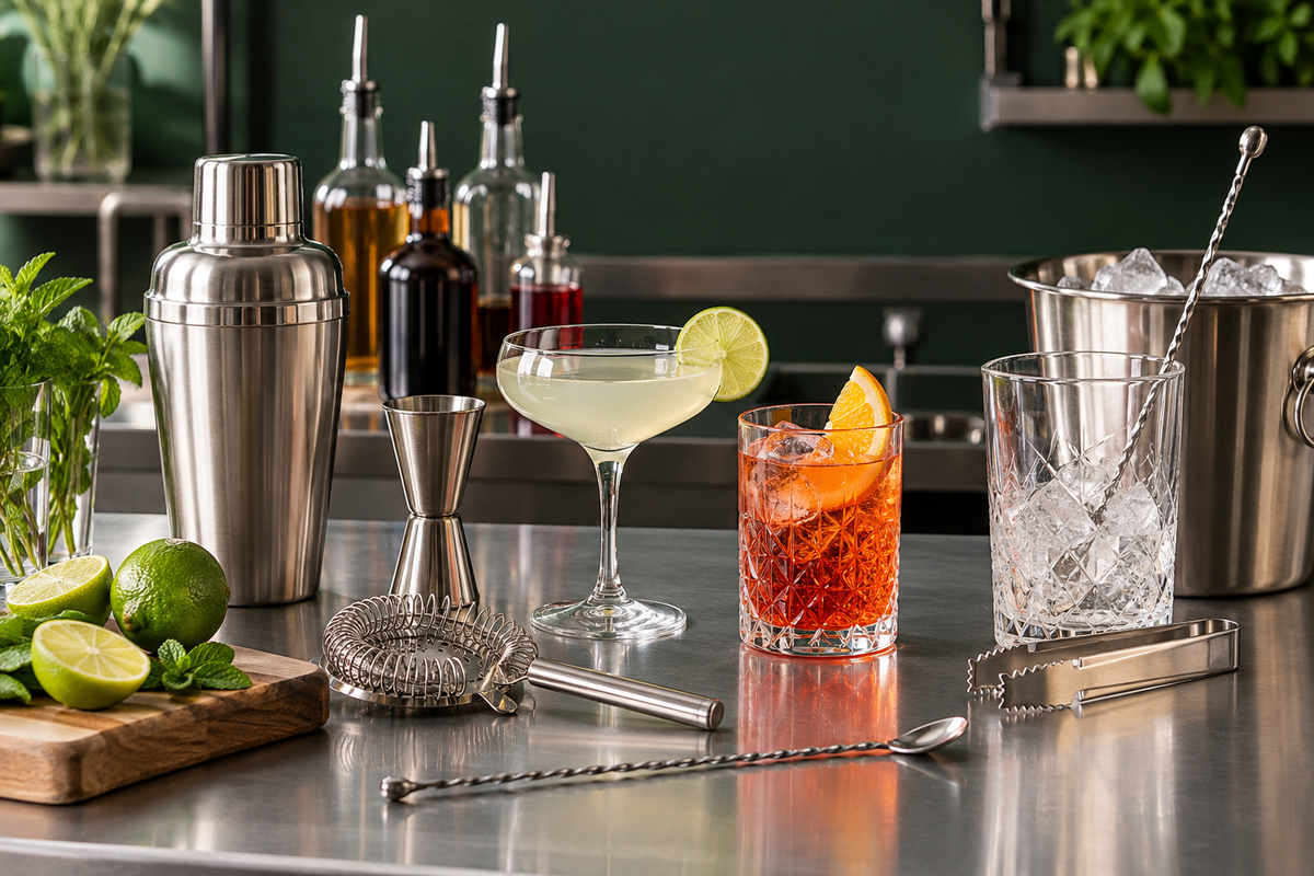 Accessori cocktail e bottiglie