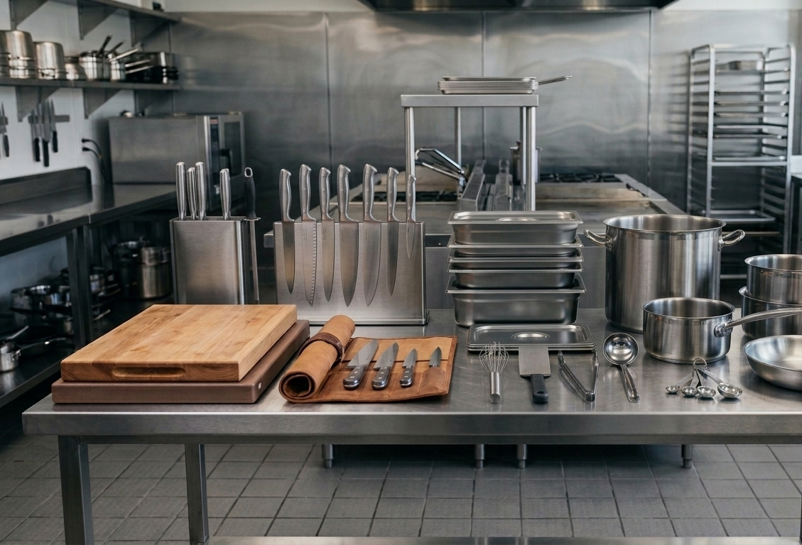 Utensili da cucina professionali