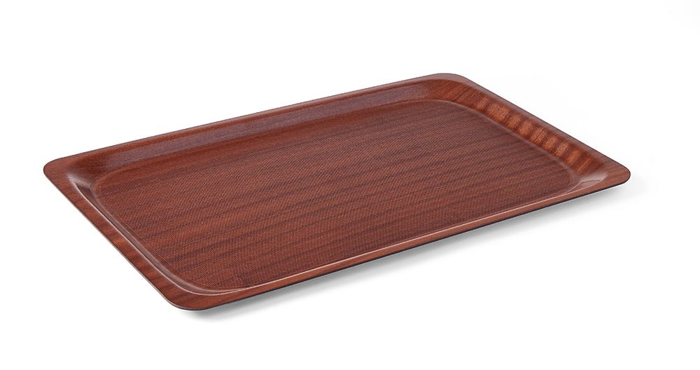 Vassoio da servizio, rettangolare, antiscivolo, laminato AmerBox - GN GN 1/1 | HE507216