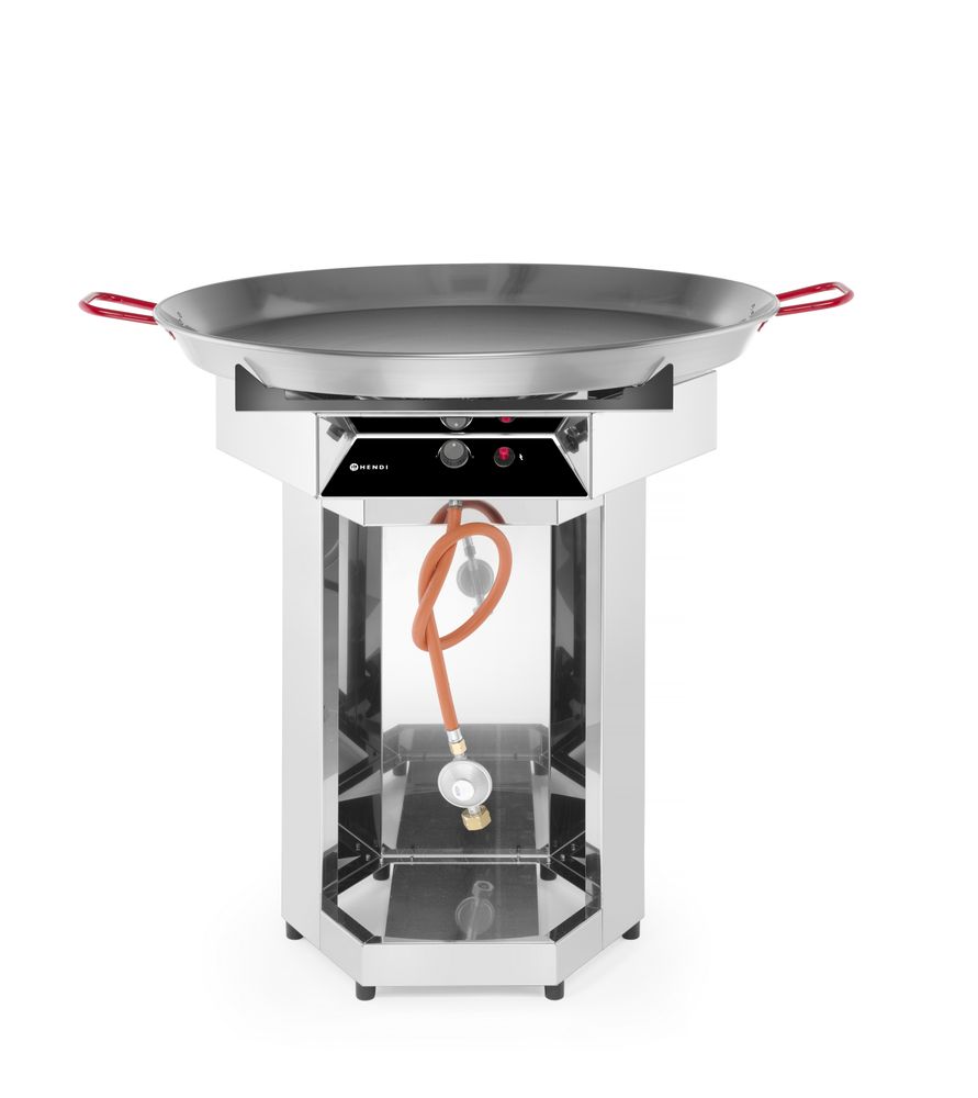 Gasgrill Fiesta 800 HENDI - lunghezza 815 × larghezza 815 × altezza 890 mm | HE146804