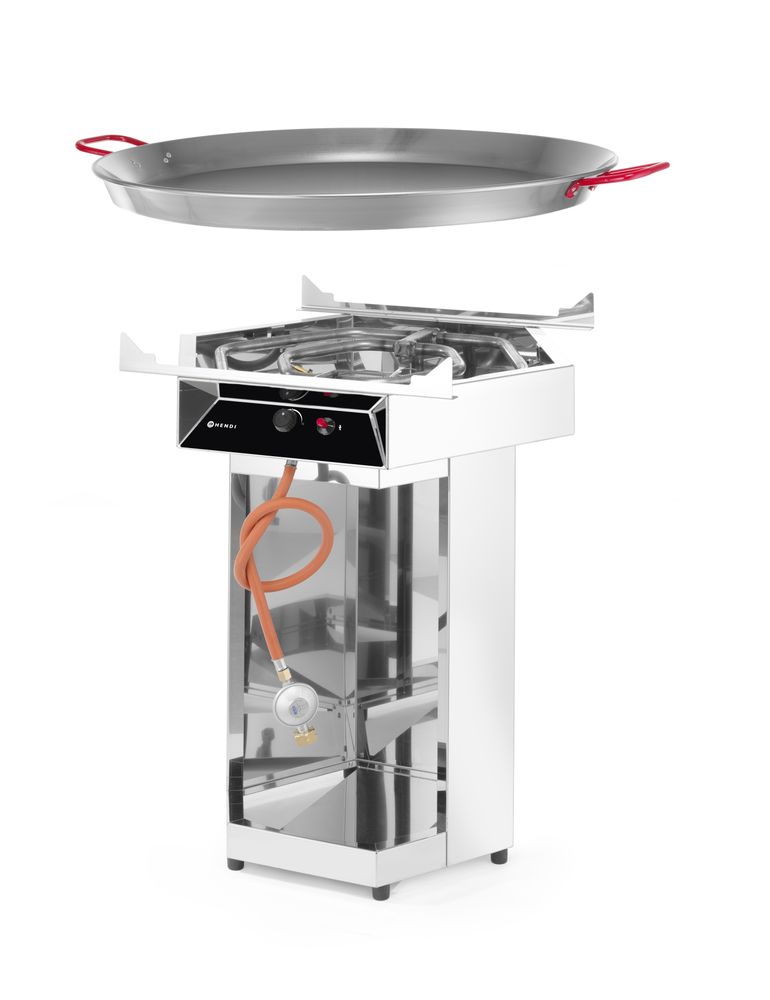 Gasgrill Fiesta 800 HENDI - lunghezza 815 × larghezza 815 × altezza 890 mm | HE146804