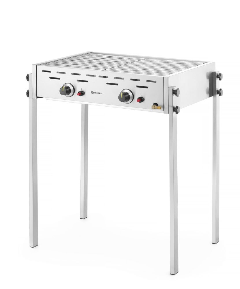 Roast-Master Pro Griglia a gas HENDI - lunghezza 600 × larghezza 790 × altezza 902 mm | HE148808