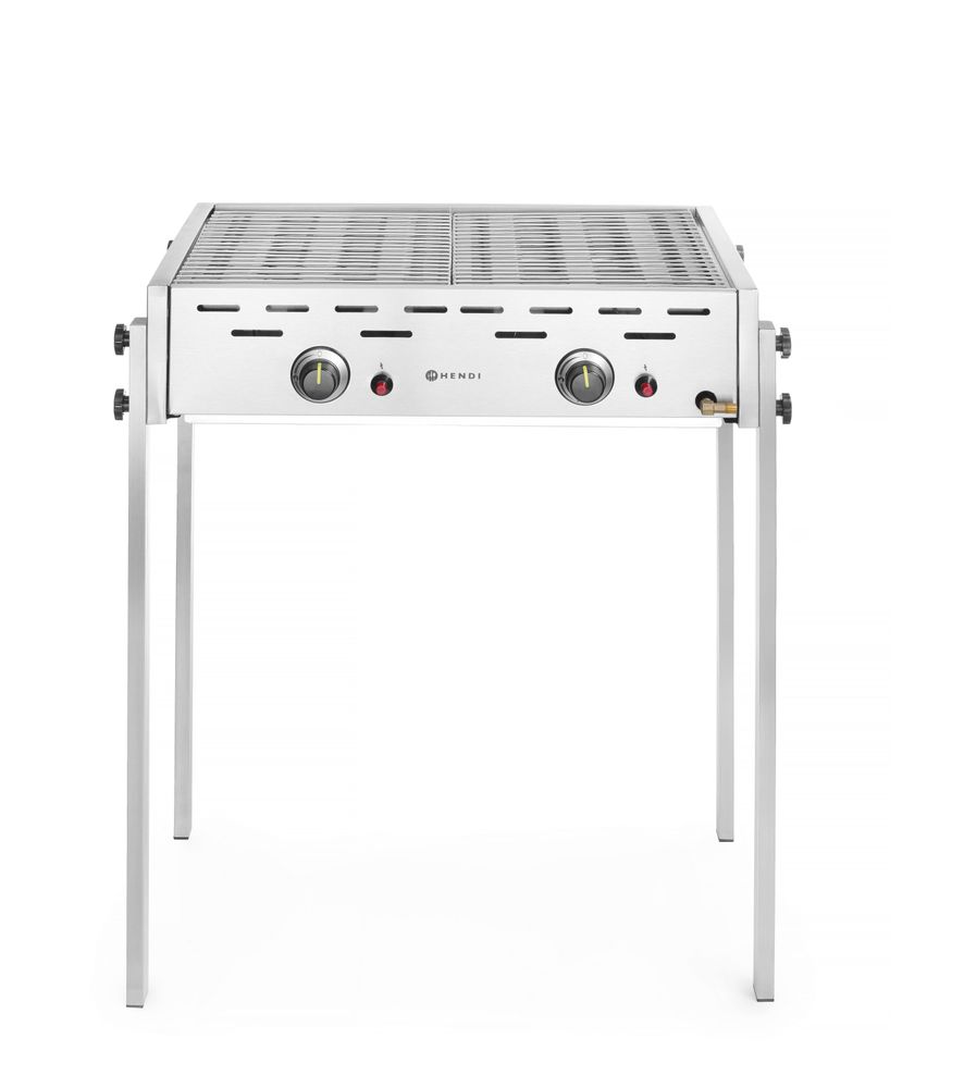Roast-Master Pro Griglia a gas HENDI - lunghezza 600 × larghezza 790 × altezza 902 mm | HE148808
