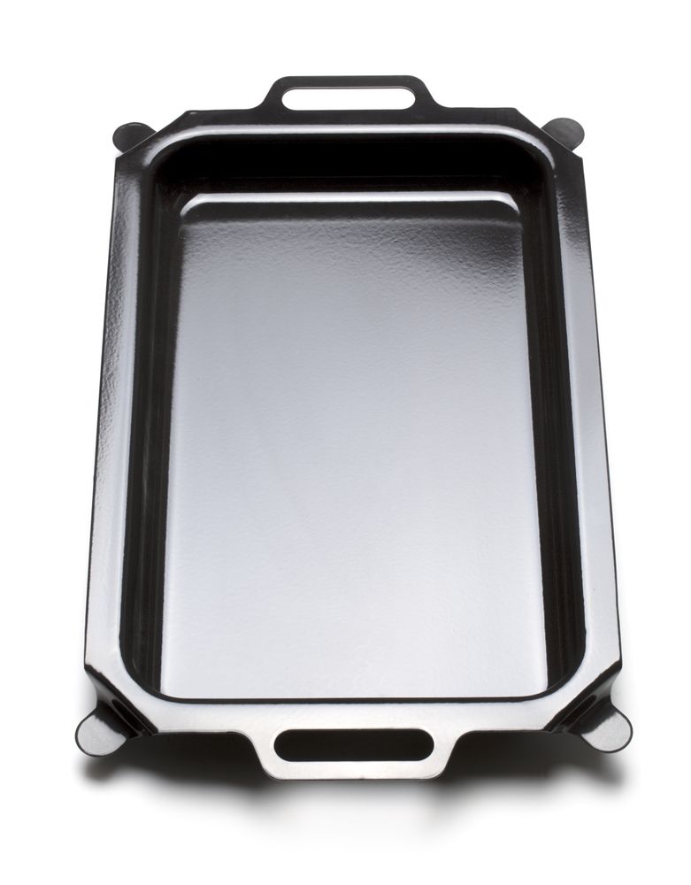 Vassoio per arrosto smaltato HENDI - lunghezza 601 × larghezza 360 × altezza 58 mm | HE154687