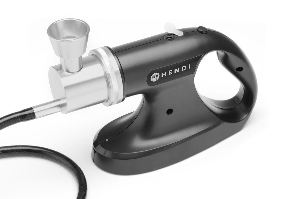 Pistola affumicatrice - infusore di fumo a 3 velocità HENDI - lunghezza 765 × larghezza 69 × altezza 155 mm | HE199640