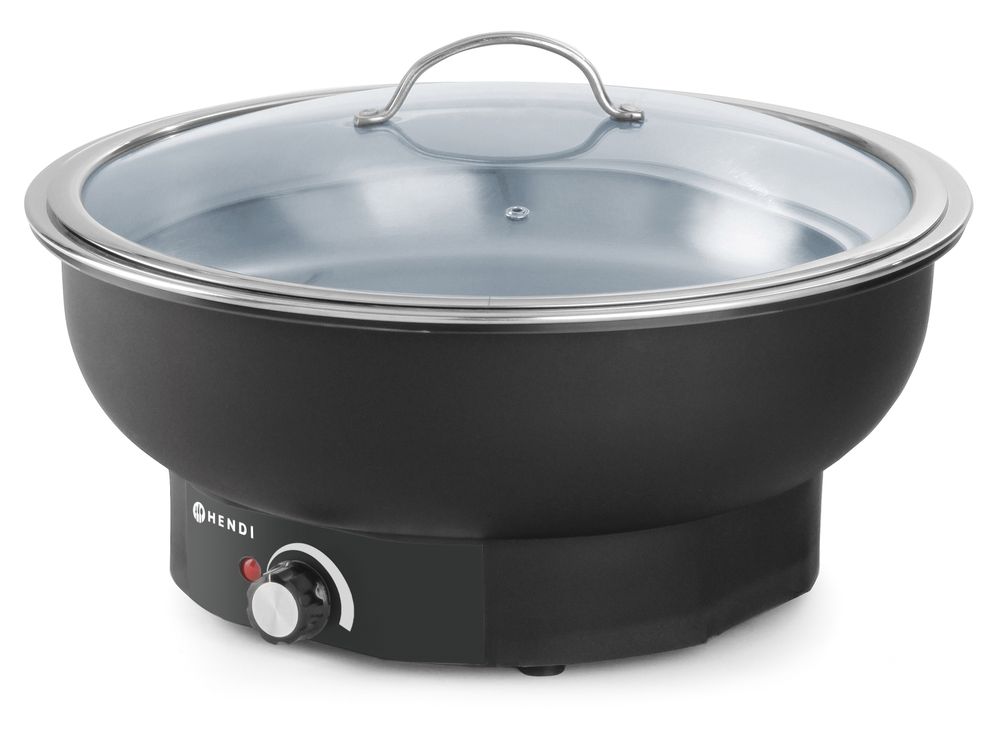 Chafing dish elettrico Tesino HENDI - Ø 405 mm | HE204832