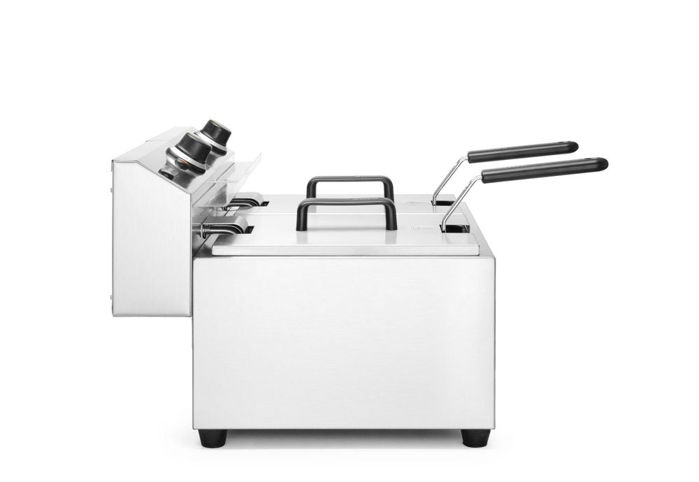 Friggitrice, 2x8 L HENDI - lunghezza 638 × larghezza 610 × altezza 370 mm | HE207307