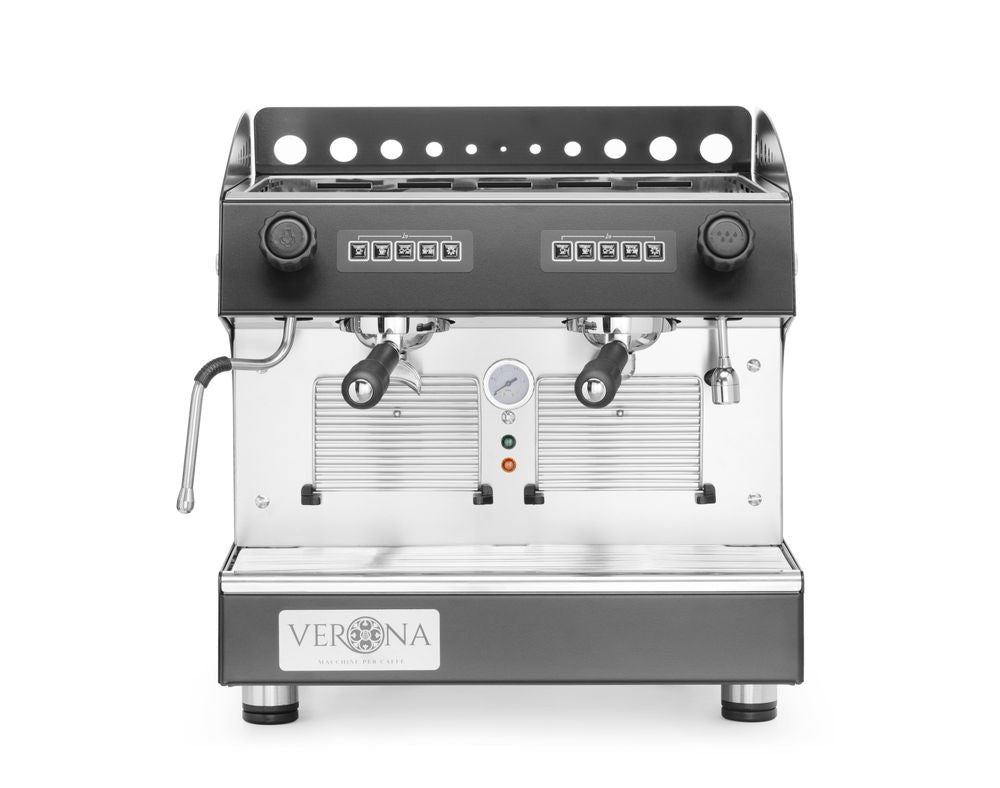 Macchina da caffè Julia Compact, 2 gruppi, automatica Verona - lunghezza 598 × larghezza 480 × altezza 516 mm | HE207499