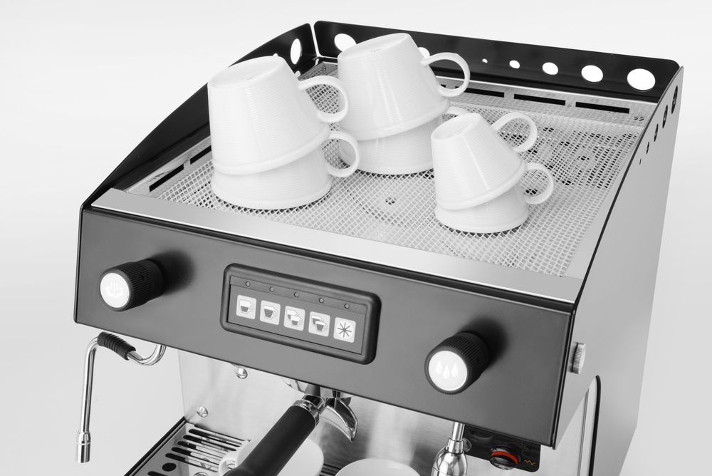Macchina da caffè Romeo, 1 gruppo, automatica Verona - lunghezza 520 × larghezza 380 × altezza 462 mm | HE207642