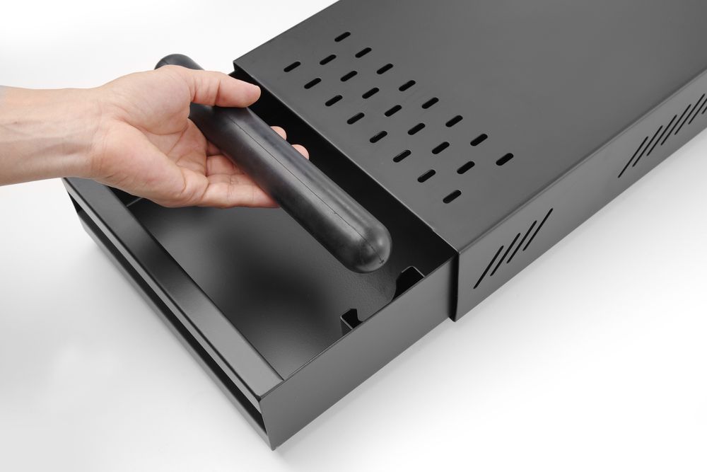Cassetto con cassetta di raccolta HENDI - lunghezza 350 × larghezza 250 × altezza 92 mm | HE208694