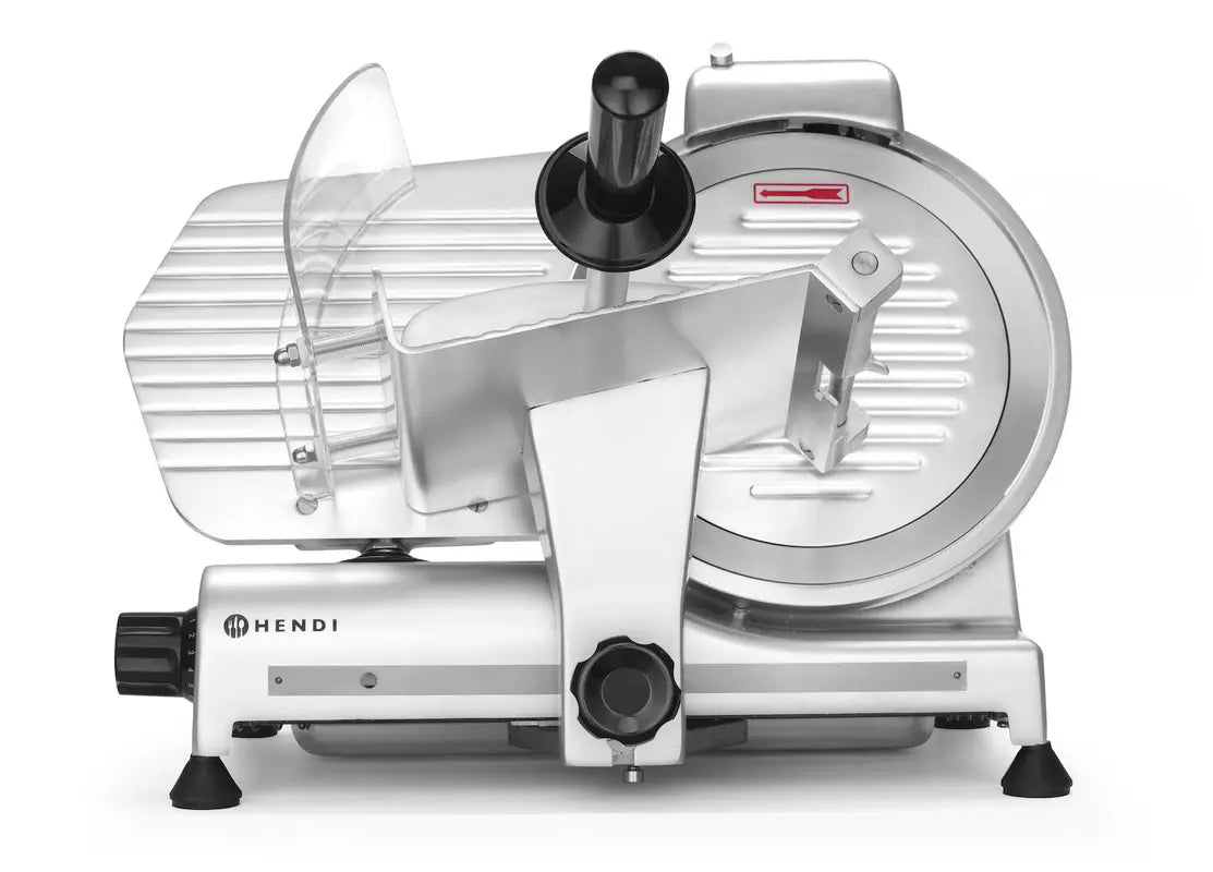 Affettatrice professionale lama 250 mm in alluminio – Regolazione taglio fino a 12 mm