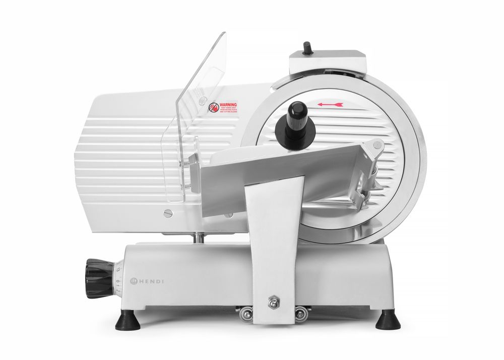 Affettatrice 300 HENDI - lunghezza 605 × larghezza 496 × altezza 478 mm | HE210246