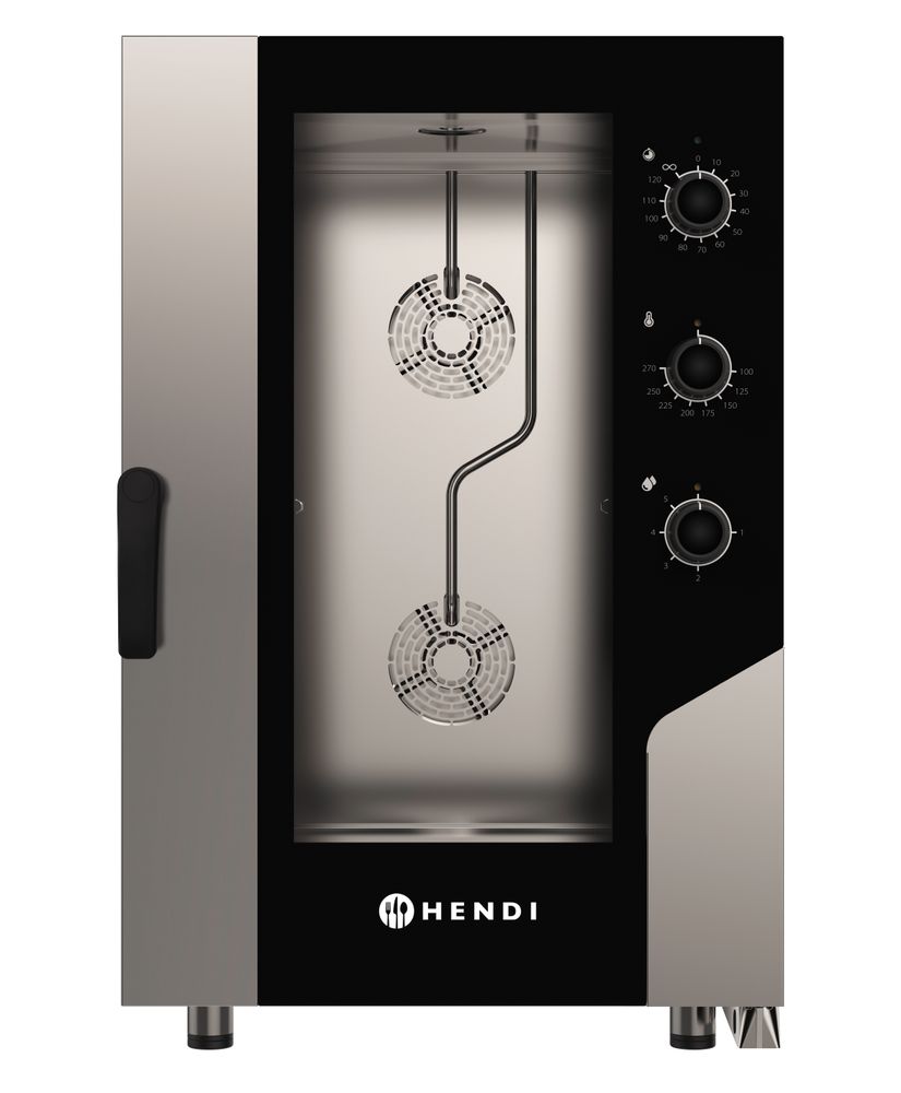CONTROLLO forno a vapore a convezione 11x GN1/1 HENDI - lunghezza 858 × larghezza 750 × altezza 1132 mm | HE219935