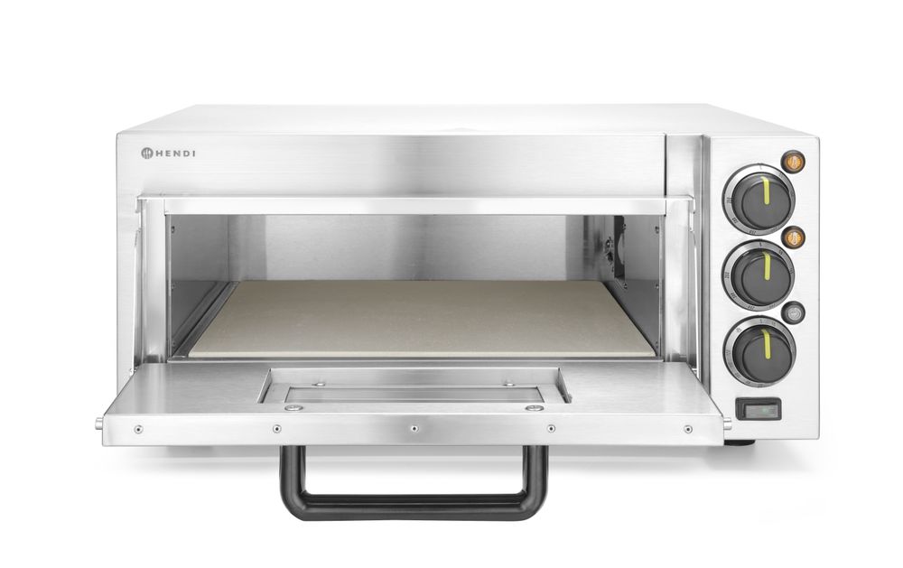 Forno da pizza compatto HENDI - lunghezza 609 × larghezza 584 × altezza 280 mm | HE220290