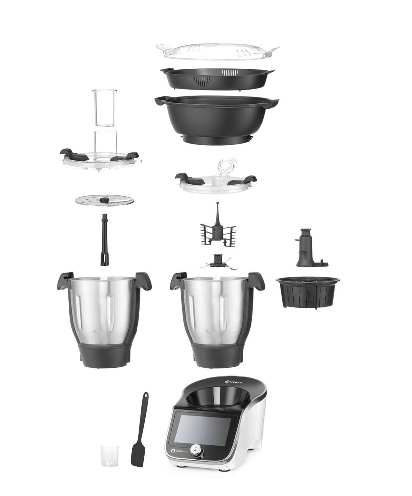 Robot da cucina multiuso HENDICHEF, bianco - lunghezza 422 × larghezza 380 × altezza 474 mm | HE221761