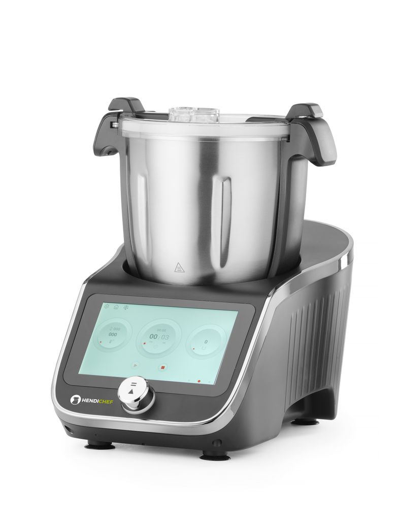 Robot da cucina multiuso HENDICHEF, nero - lunghezza 422 × larghezza 272 × altezza 358 mm | HE221792