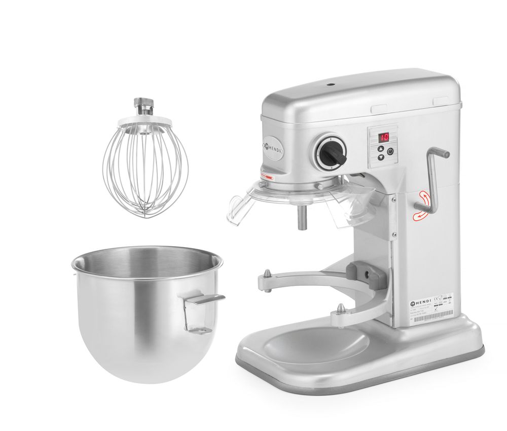 Impastatrice planetaria HENDI - lunghezza 440 × larghezza 317 × altezza 490 mm | HE222829
