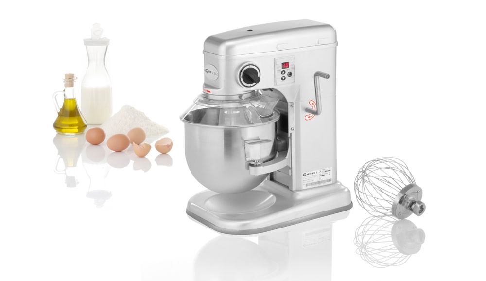 Impastatrice planetaria HENDI - lunghezza 440 × larghezza 317 × altezza 490 mm | HE222829