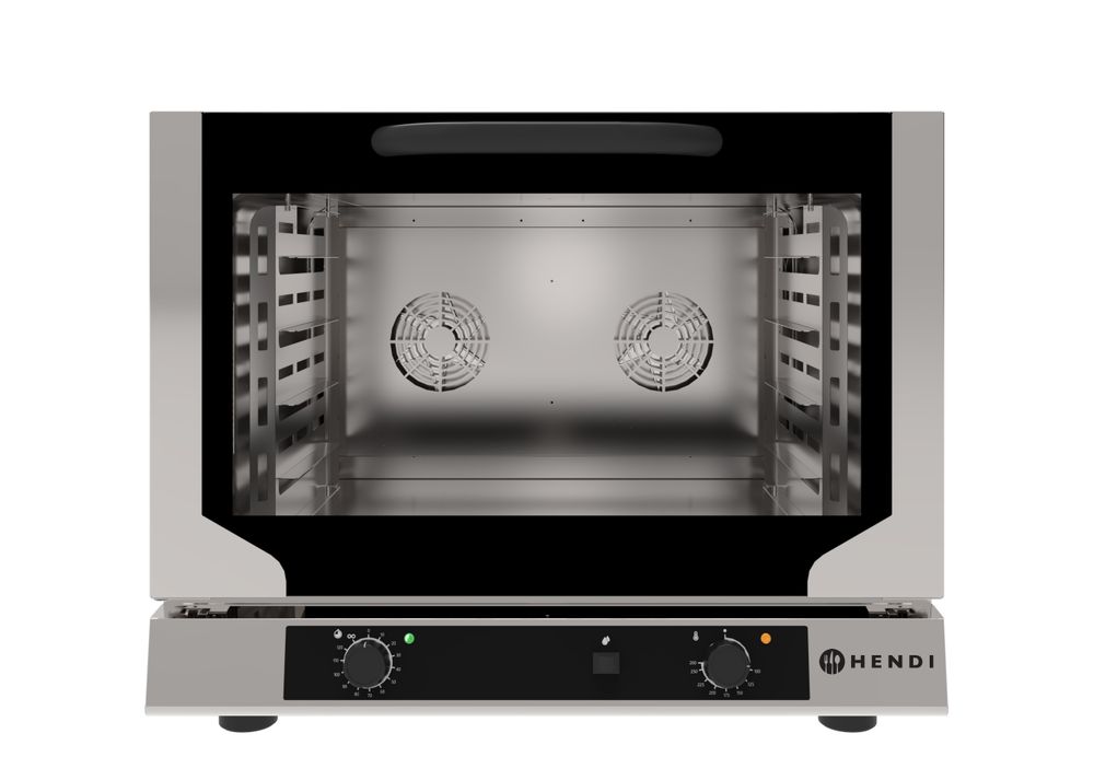 Forno a convezione per panetteria con umidificazione HENDI - lunghezza 755 × larghezza 790 × altezza 635 mm | HE225516