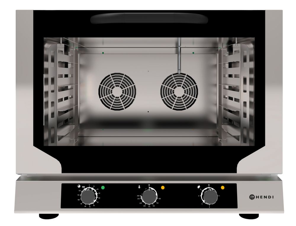Forno a convezione con iniezione di vapore HENDI - lunghezza 744 × larghezza 788 × altezza 652 mm | HE225523