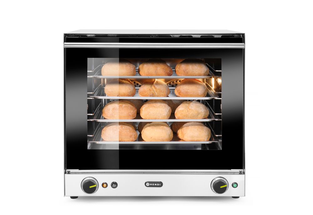 Forno a convezione con umidificatore H90S HENDI - lunghezza 624 × larghezza 595 × altezza 572 mm | HE227077