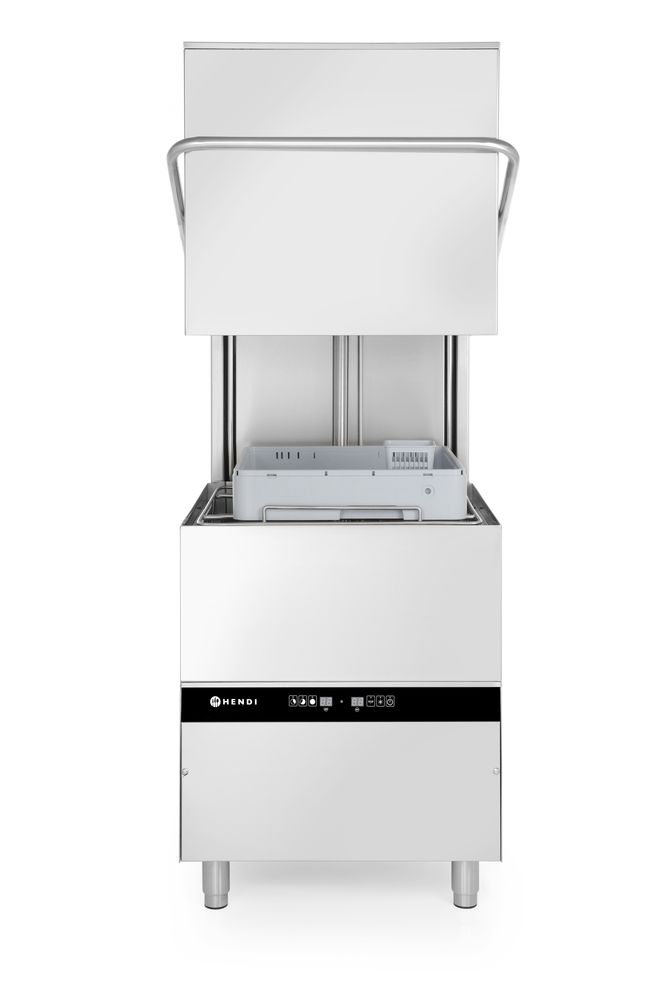 Lavastoviglie a capote - controllo elettronico HENDI - lunghezza 900 × larghezza 745 × altezza 1406 mm | HE231340