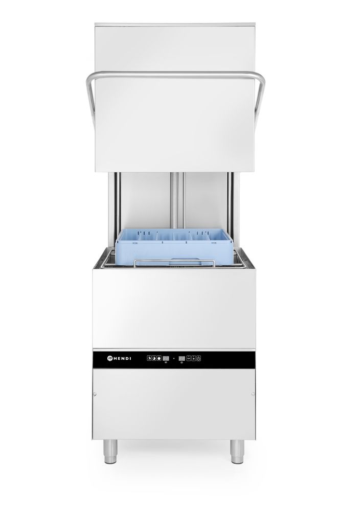 Lavastoviglie a capote - controllo elettronico HENDI - lunghezza 900 × larghezza 745 × altezza 1406 mm | HE231340