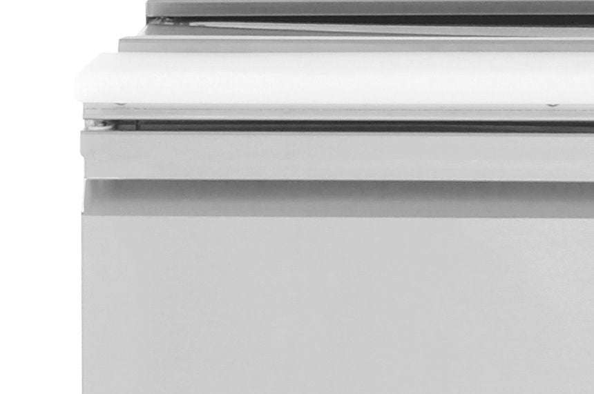 Bancone refrigerato, 3 porte Arktic - lunghezza 702 × larghezza 1377 × altezza 890 mm | HE232026