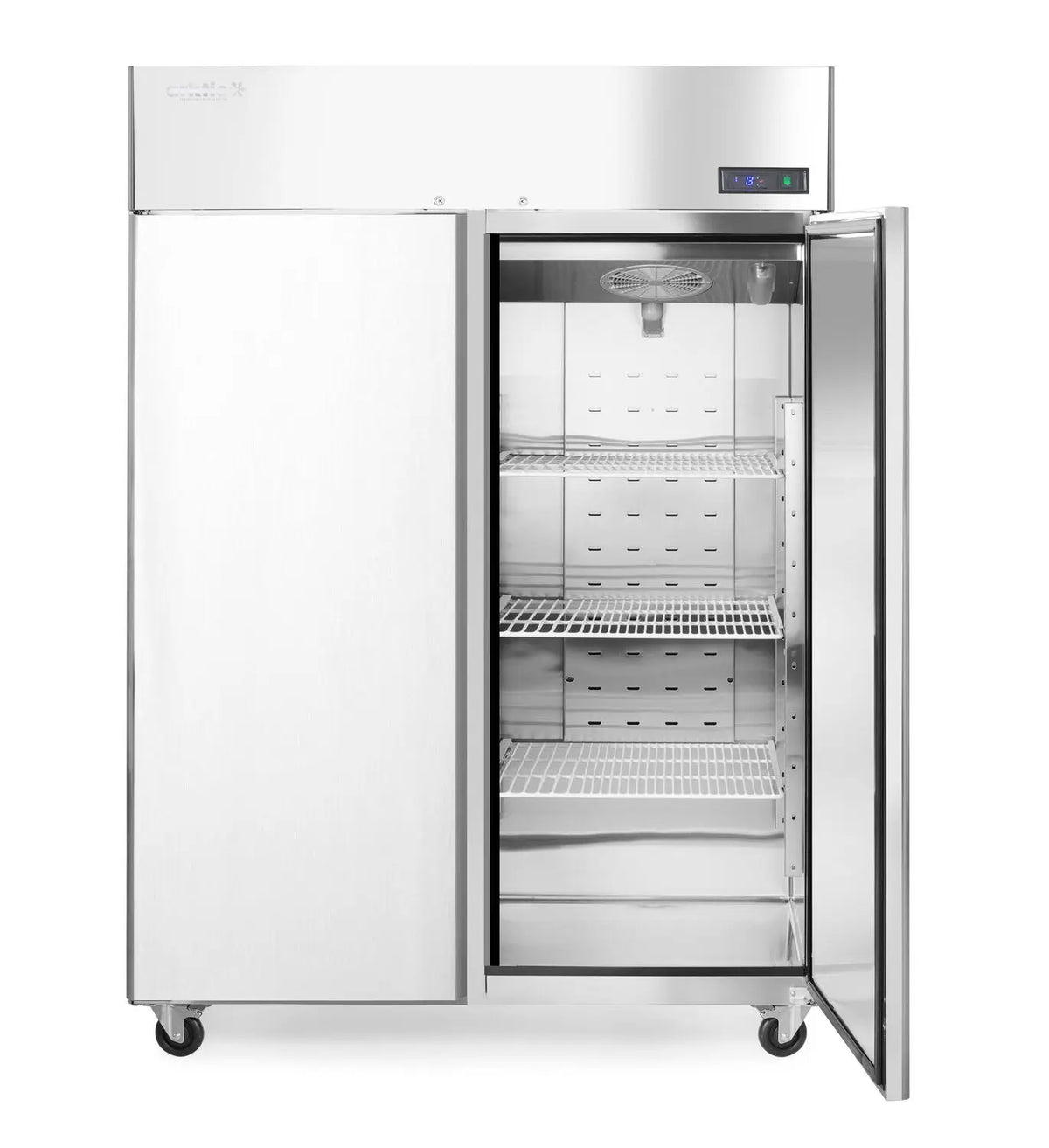 Frigorifero Professionale 2 Porte 1240L Arktic Profi Line GN 2/1 in Acciaio Inox con Raffreddamento Ventilato
