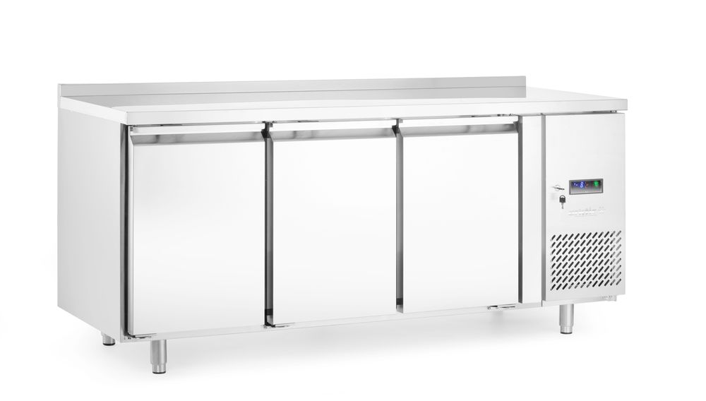 Banco freezer, 3 porte Arktic - lunghezza 700 × larghezza 1796 × altezza 879 mm | HE232699