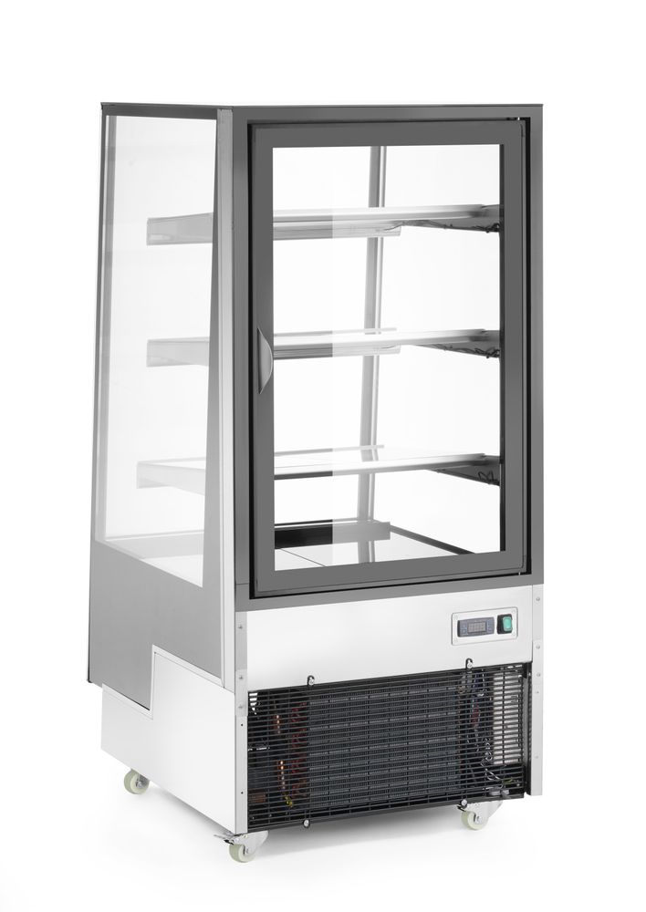Vetrina refrigerata con 3 ripiani inclinati Arktic - lunghezza 833 × larghezza 650 × altezza 1460 mm | HE233306