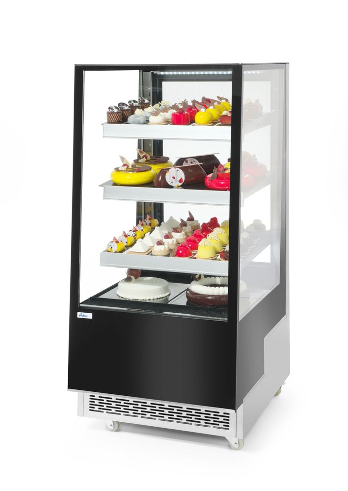 Vetrina refrigerata con 3 ripiani inclinati Arktic - lunghezza 833 × larghezza 650 × altezza 1460 mm | HE233306