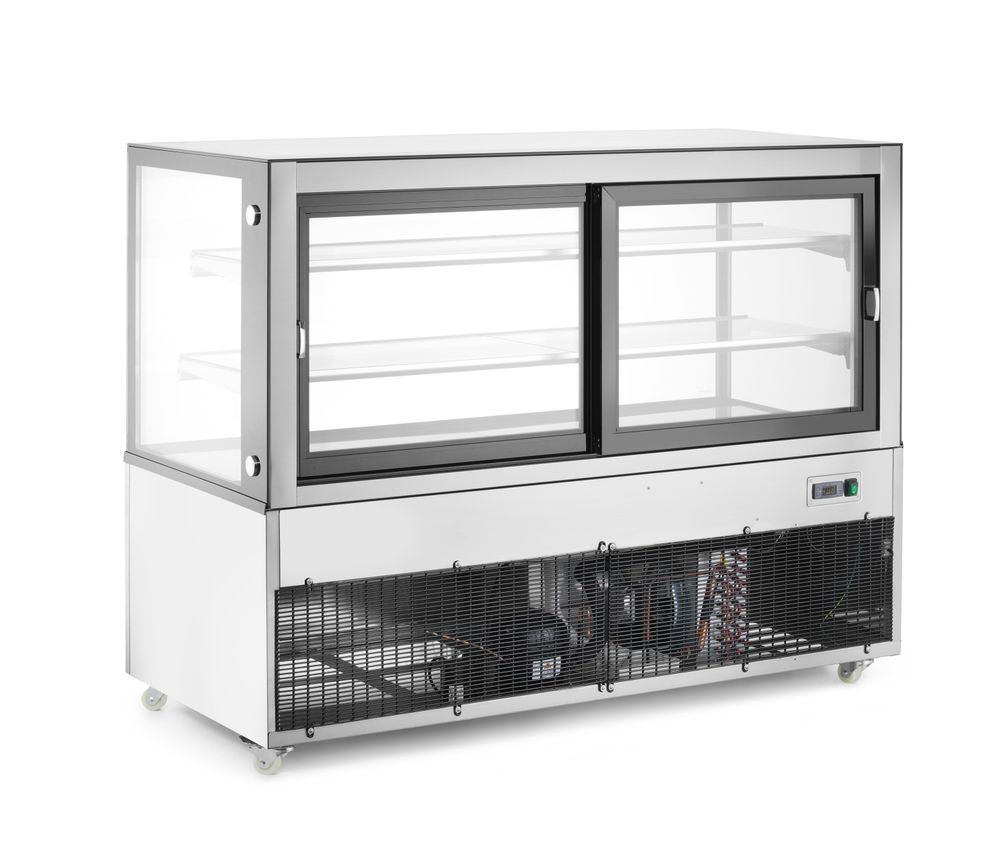 Vetrine refrigerate con 2 ripiani Arktic - lunghezza 677 × larghezza 1224 × altezza 1230 mm | HE233450