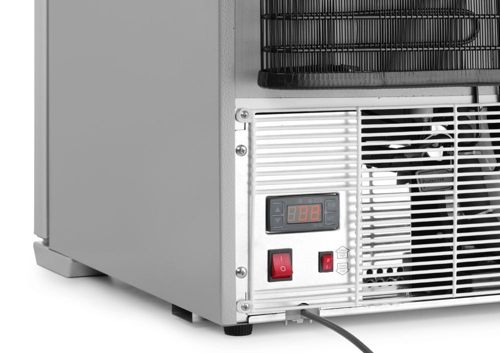 Congelatore vetrina da banco 90L Arktic - lunghezza 593 × larghezza 618 × altezza 680 mm | HE233412