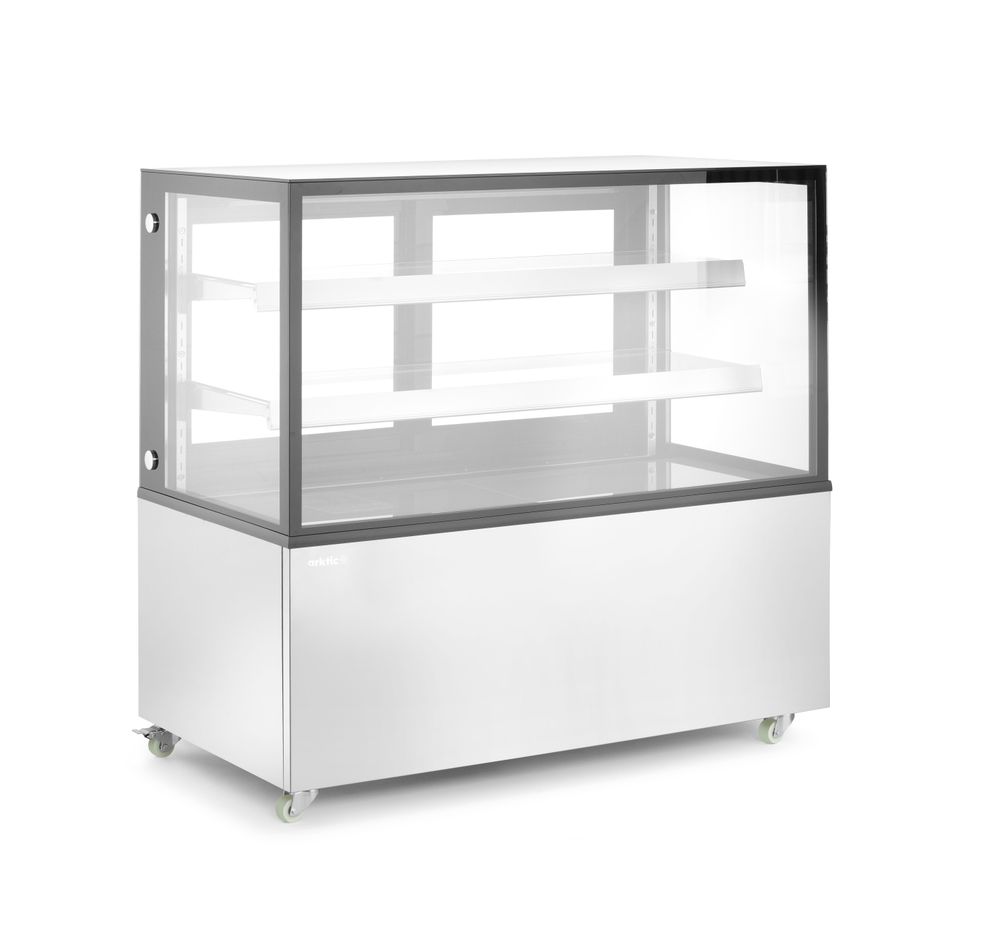 Vetrine refrigerate con 2 ripiani Arktic - lunghezza 677 × larghezza 1224 × altezza 1230 mm | HE233450