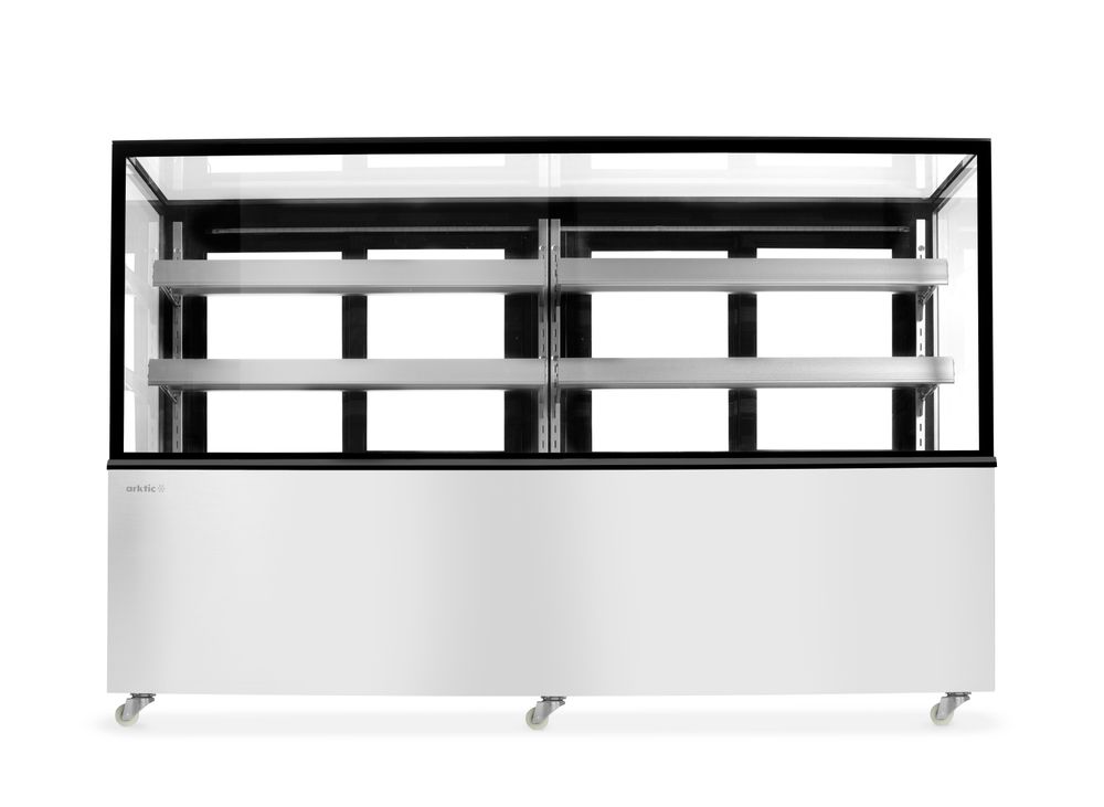 Vetrine refrigerate con 2 ripiani Arktic - lunghezza 677 × larghezza 1824 × altezza 1230 mm | HE233467