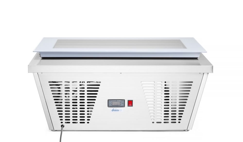 Congelatore vetrina per gelato Arktic - lunghezza 735 × larghezza 866 × altezza 380 mm | HE233689