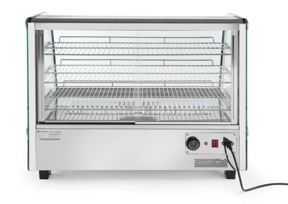Vetrinetta da banco riscaldata HENDI - lunghezza 570 × larghezza 885 × altezza 680 mm | HE233733