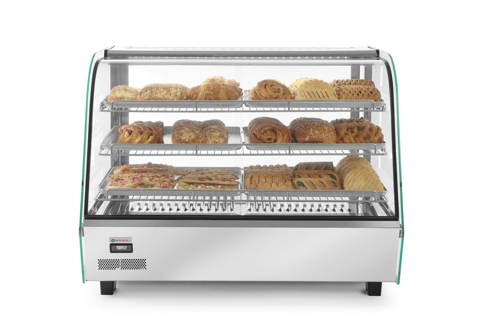 Vetrinetta da banco riscaldata HENDI - lunghezza 570 × larghezza 885 × altezza 680 mm | HE233733