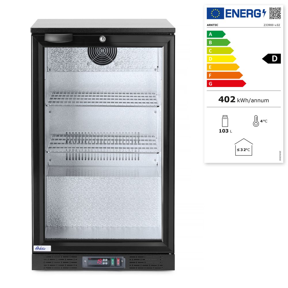 Frigorifero per bar posteriore a porta singola Arktic - lunghezza 540 × larghezza 501 × altezza 906 mm | HE233900