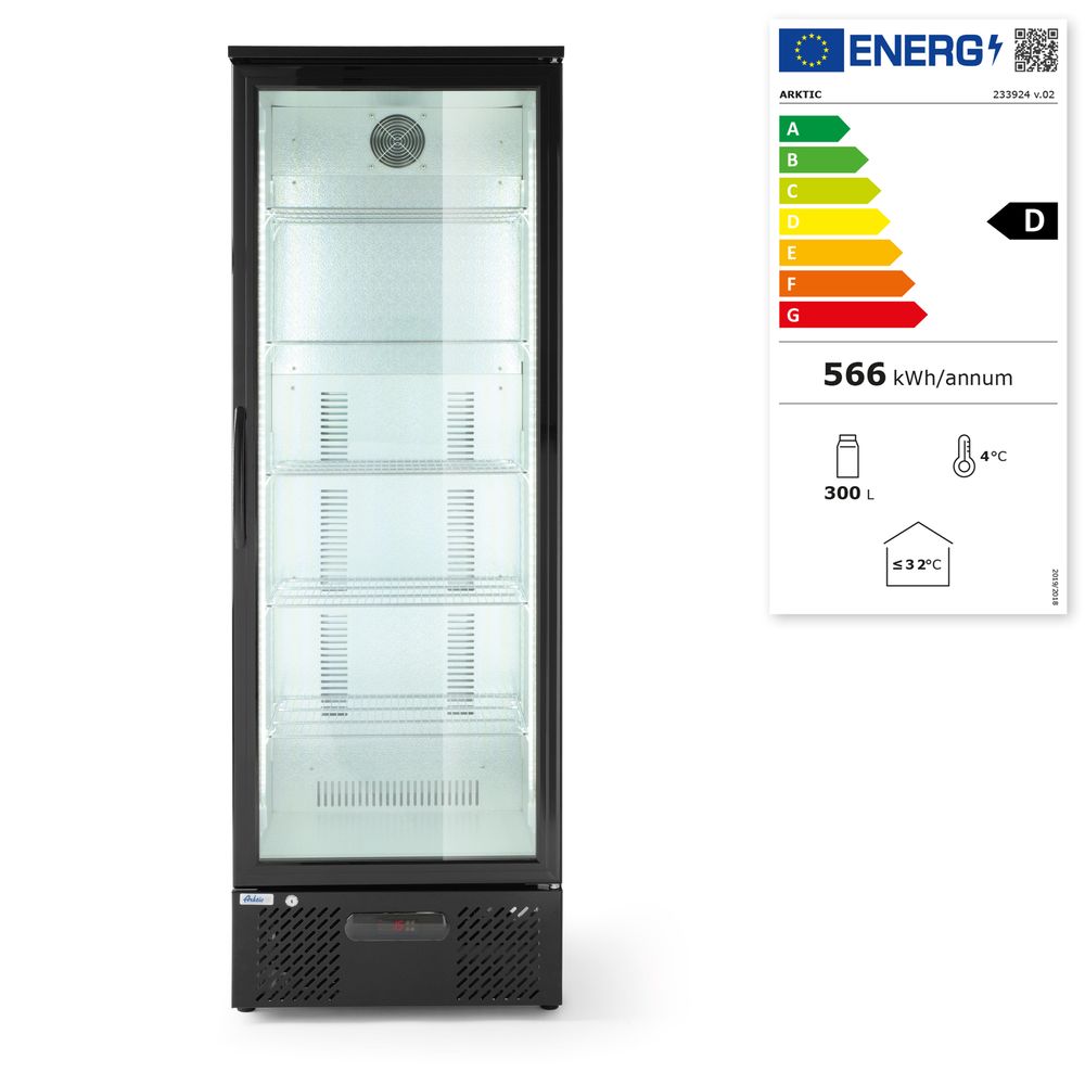 Frigorifero per bar posteriore a porta singola Arktic - lunghezza 555 × larghezza 598 × altezza 1820 mm | HE233924