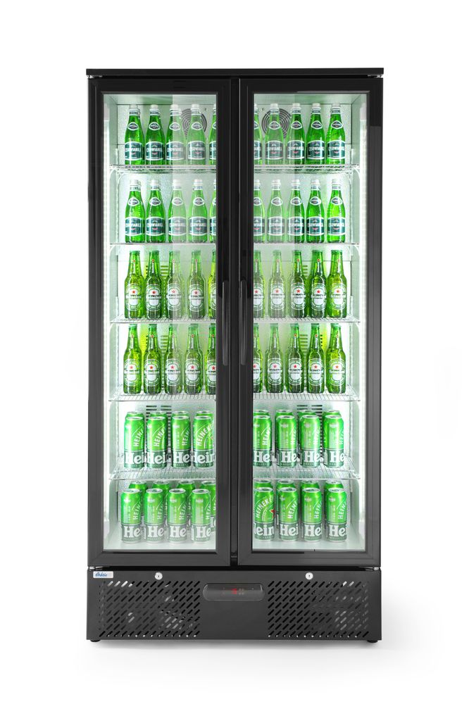 Frigorifero a doppia porta per bar posteriore Arktic - lunghezza 556 × larghezza 900 × altezza 1820 mm | HE233931