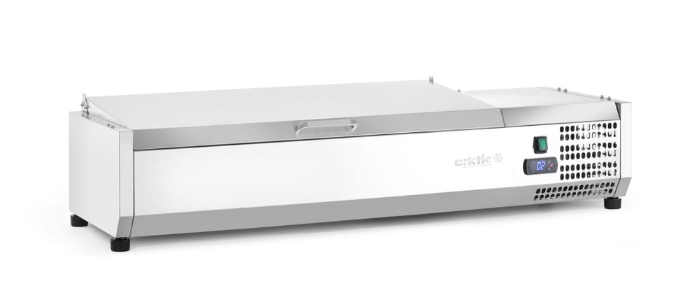 Vetrina refrigerata GN 1/3 Arktic - lunghezza 420 × larghezza 1208 × altezza 630 mm | HE233948