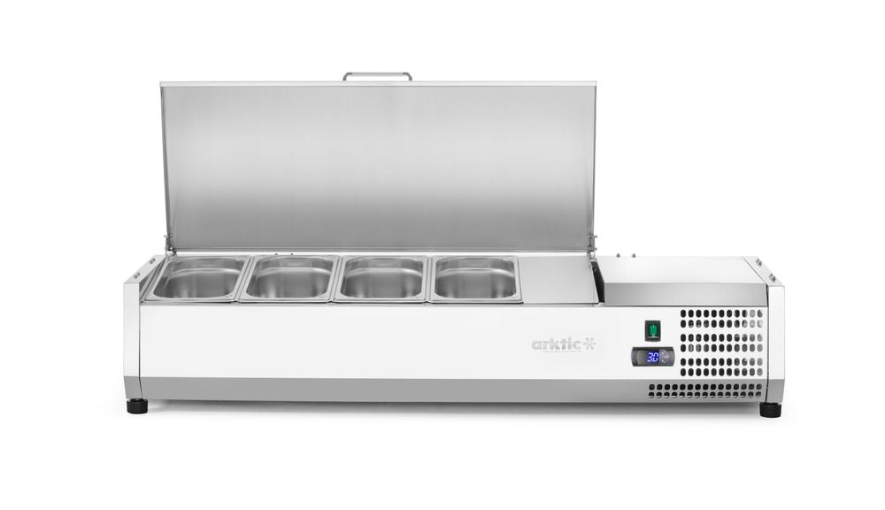Vetrina refrigerata GN 1/3 Arktic - lunghezza 420 × larghezza 1208 × altezza 630 mm | HE233948