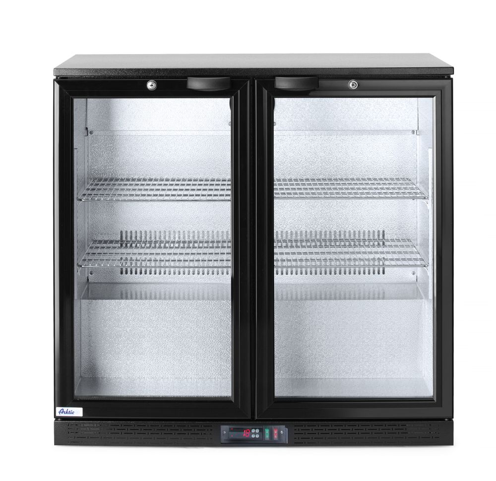 Frigorifero posteriore da bar con doppio sportello Arktic - lunghezza 540 × larghezza 900 × altezza 890 mm | HE235829
