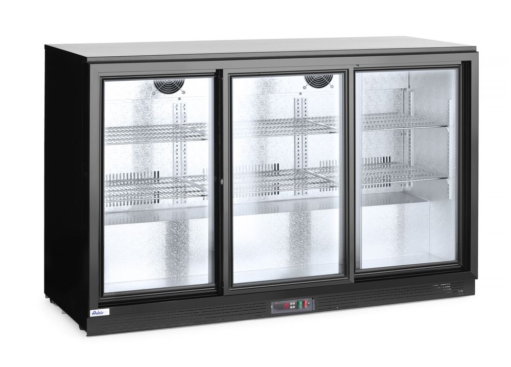 Frigorifero per barra posteriore con porte scorrevoli triple Arktic - lunghezza 530 × larghezza 1350 × altezza 870 mm |