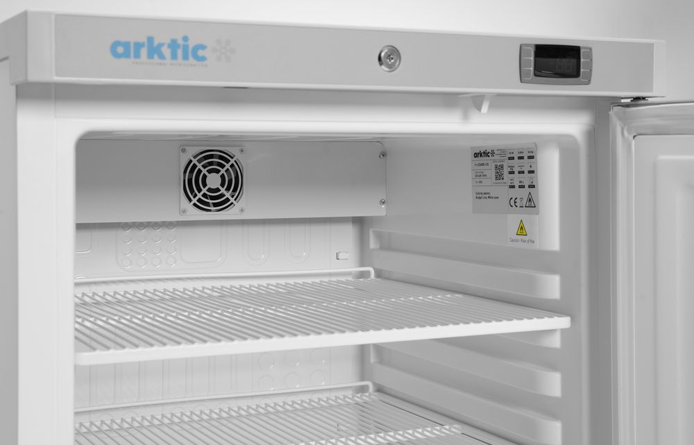 Frigorifero Budget Line con struttura esterna in acciaio verniciato bianco Arktic - lunghezza 640 × larghezza 600 × altezza
