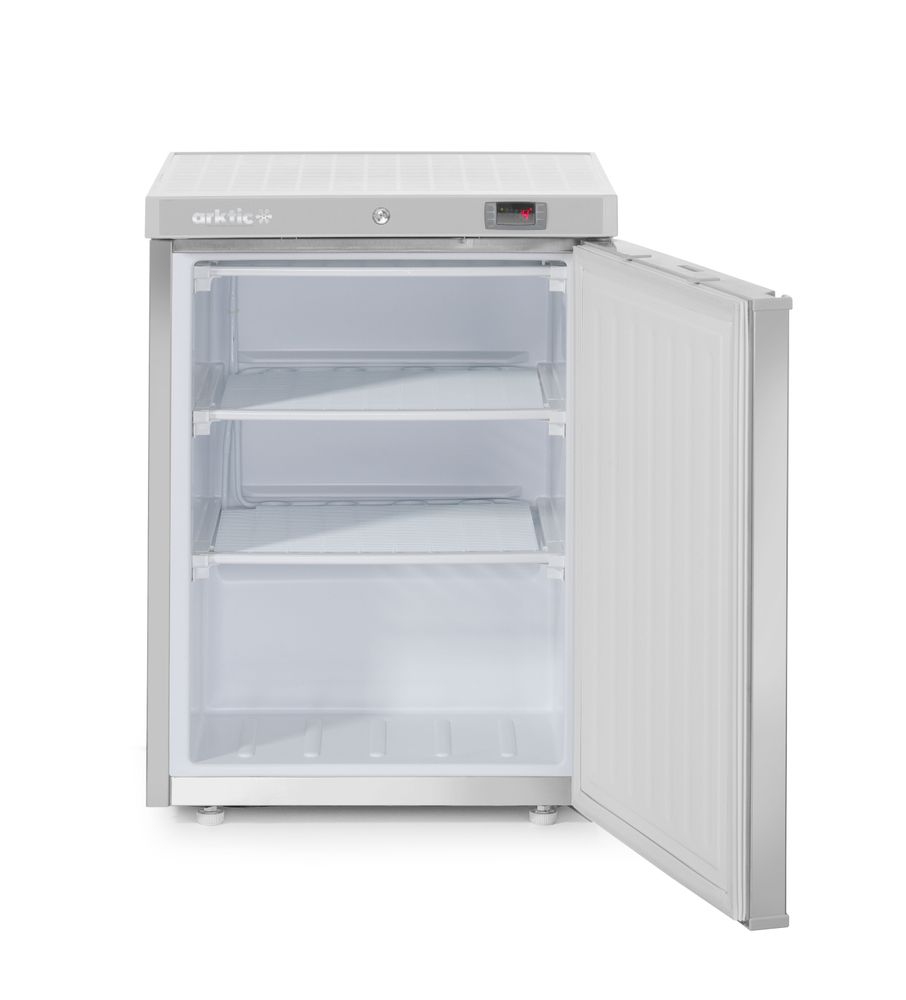 Congelatore Budget Line con struttura esterna in acciaio inossidabile Arktic - lunghezza 640 × larghezza 600 × altezza 840 mm