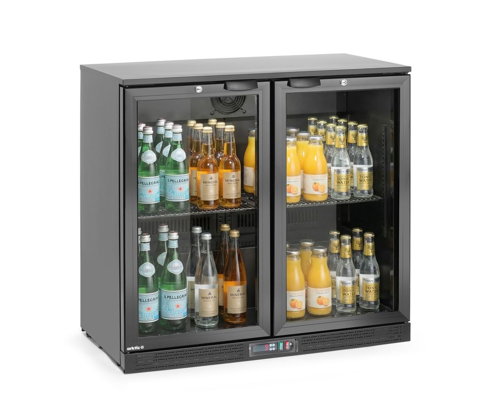 Frigorifero posteriore da bar con doppio sportello Arktic - lunghezza 540 × larghezza 900 × altezza 890 mm | HE236895