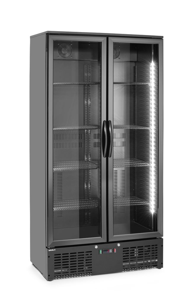 Frigorifero posteriore da bar con doppia porta Arktic - lunghezza 555 × larghezza 900 × altezza 1855 mm | HE237014